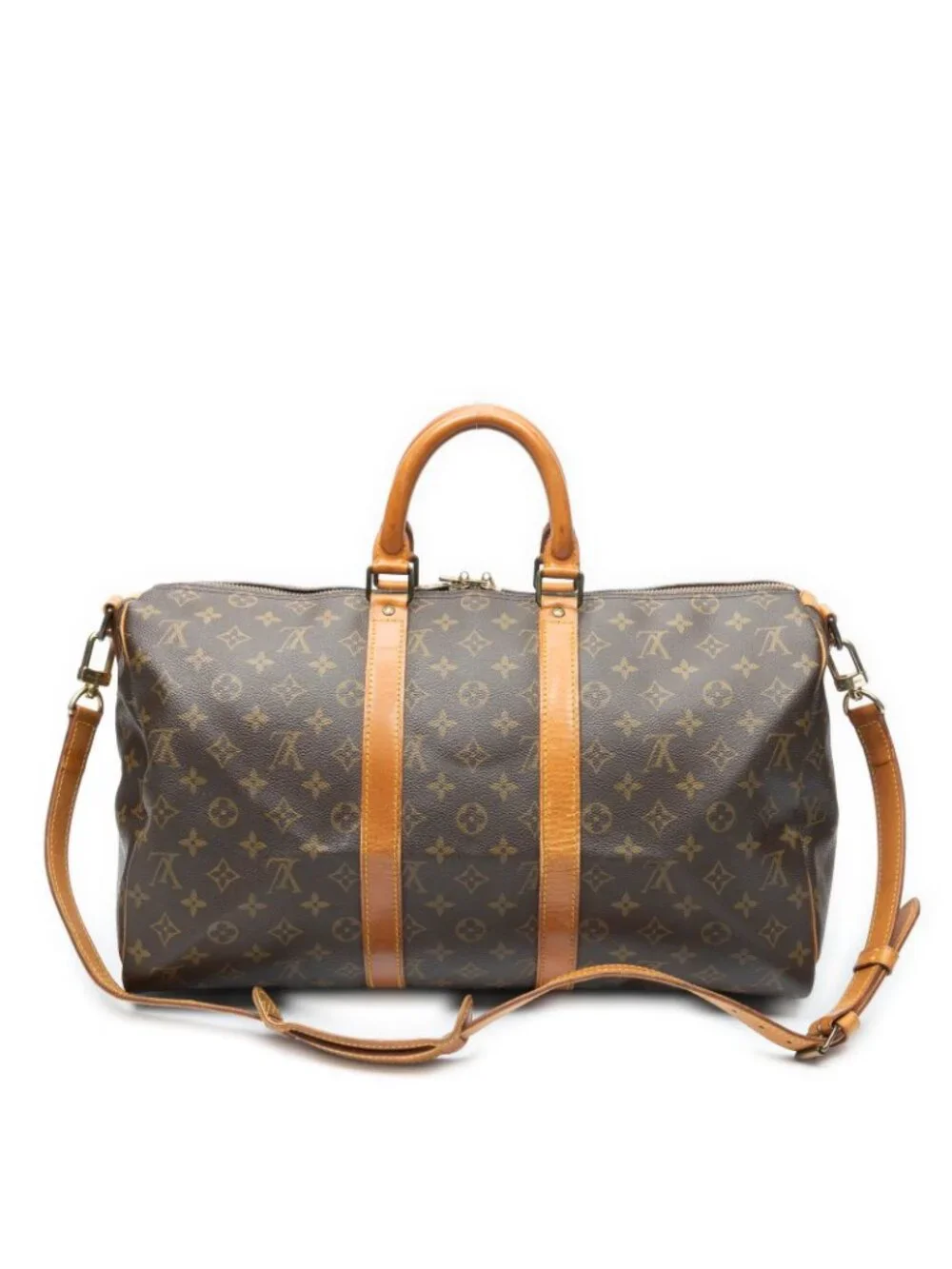 Louis Vuitton Keepall Bandouliere Brown Monogram Canvas